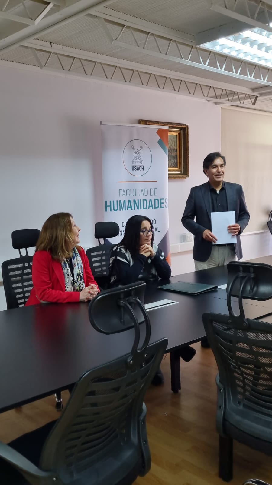 Firma de acuerdo de colaboración académico y científico entre FAHU y Facimed