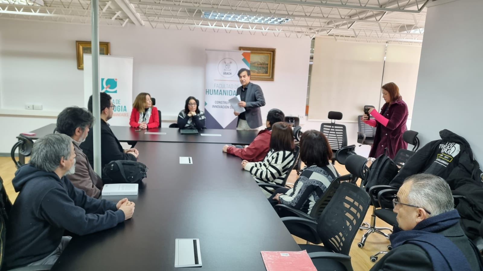 Firma de acuerdo de colaboración académico y científico entre FAHU y Facimed
