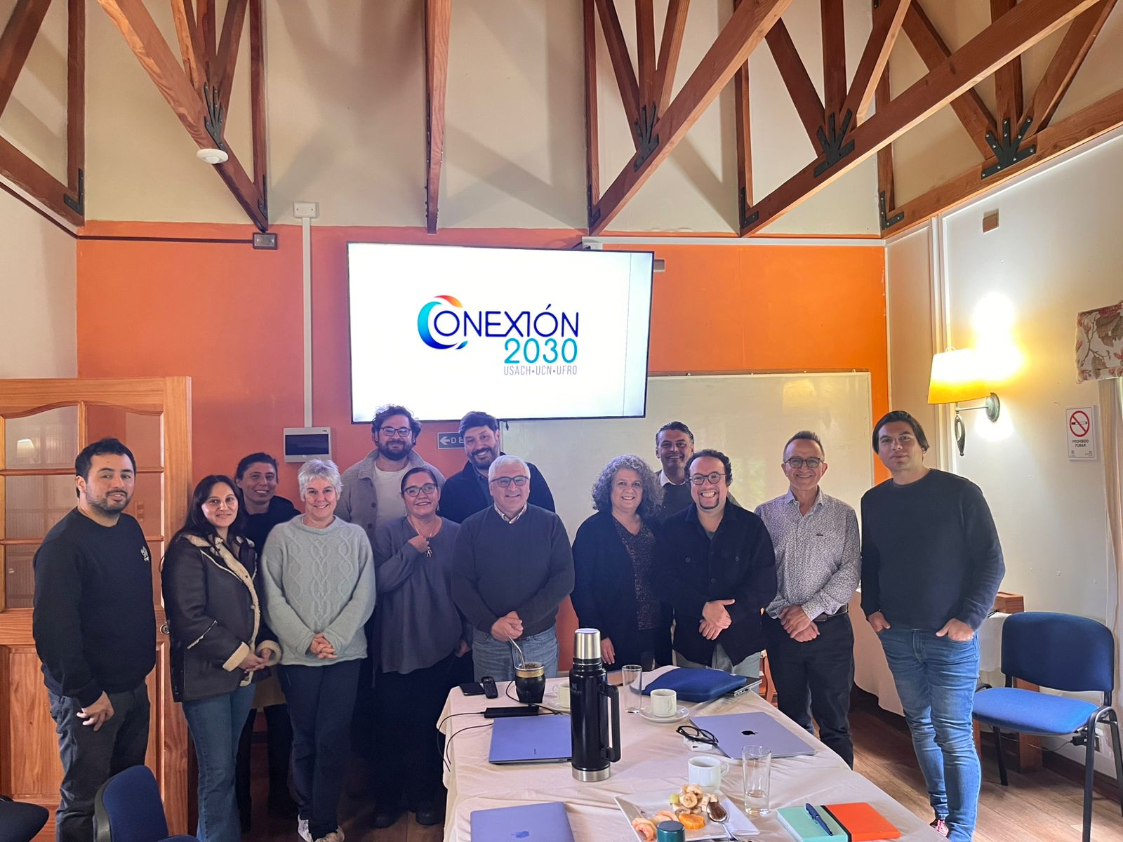 Encuentro de trabajo del consorcio Conexión 2030 USACH–UFRO–UCN en Mehuín